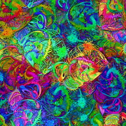 psychedelic 25 seamless tileable repeating pattern