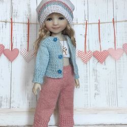 Ruby Red Fashion Friends doll clothes-jacket, pants, hat, pendant, socks,topic