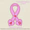 Pink ribbon and hearts applique machine embroidery design by Embroideryzone 3.jpg