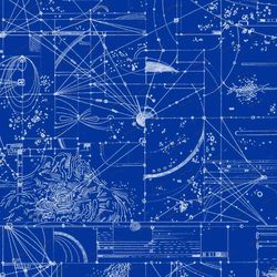 blueprints 22 seamless tileable repeating pattern