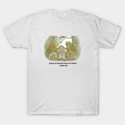 frog and toad best friend funny meme tee