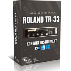 Roland TR-33 Kontakt Library - Virtual Instrument NKI Software