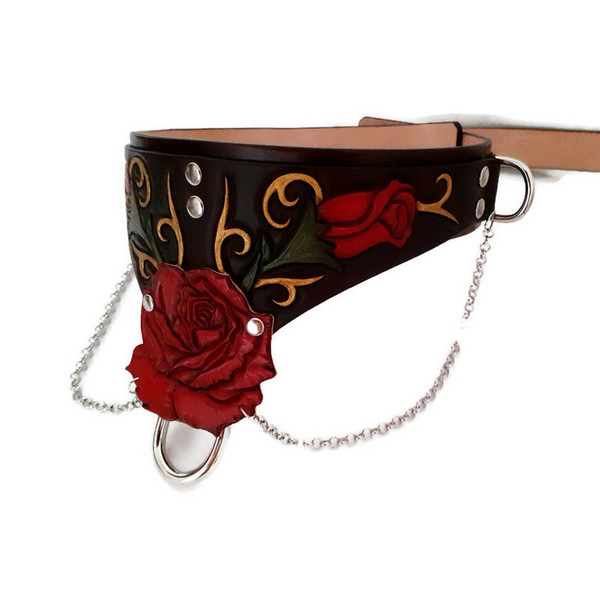 handmade bdsm collar with red roses.png