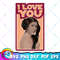 Star Wars Valentine's Day Princess Leia I Love You Vintage T-Shirt copy.jpg