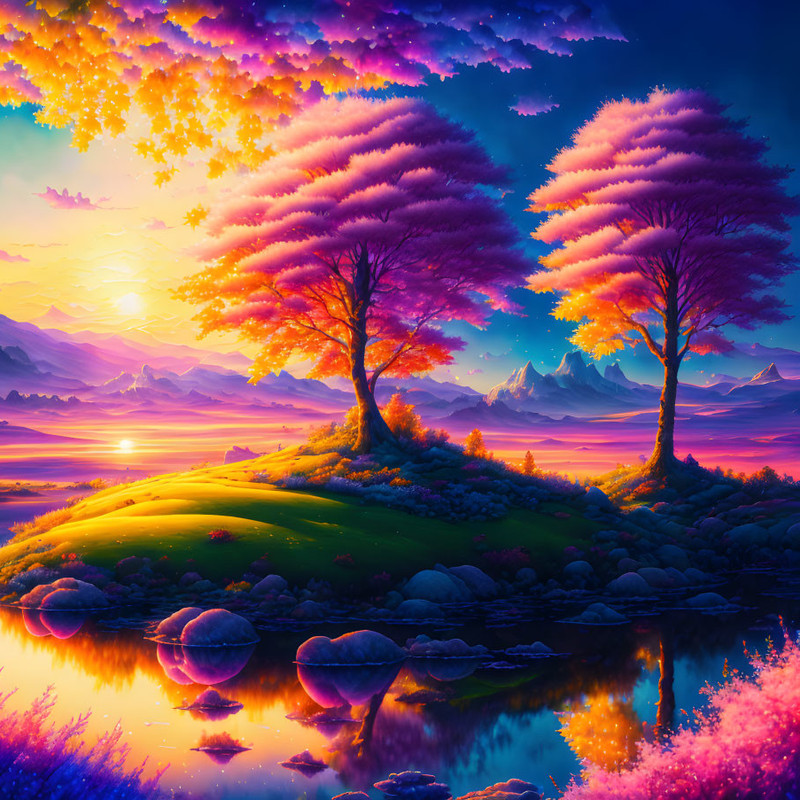 Spring Landscape at Sunset.jpg