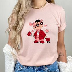 bad bunny heart shirt, bad bunny sweatshirt, bunny lollilop heart shirt, tu no eres bebesita, tu eres bebesota shirt, un