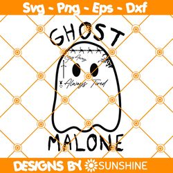 Ghost Malone Svg, Malone Singer Svg, Ghost Svg, Groovy Halloween Svg, Halloween Svg, File For Cricut