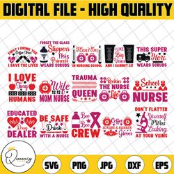 nurse svg | nurse svg bundle | nursing svg | nurse cut file | doctor svg | nurse quote svg | nurse saying | stethoscope