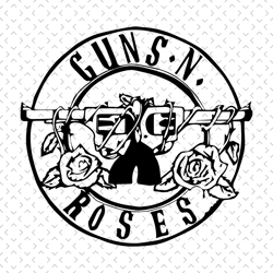 vintage 1990s gun n roses logo svg, trending svg, guns n rose svg, guns and roses svg, guns svg, guns logo svg, roses sv