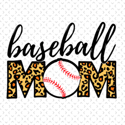 baseball leopard mom svg, mothers day svg, baseball mom svg, mom svg, baseball svg, leopard mom svg, mother svg, love ba