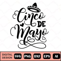 cinco de mayo cut file cinco de mayo svg cut file for cricut for shirts png vector clipart