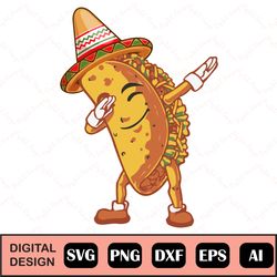 tacos dabbing cinco de mayo t shirt