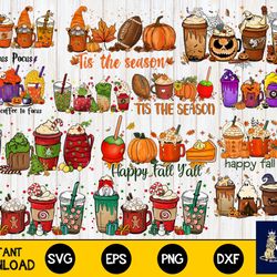13 file coffee halloween bundle png