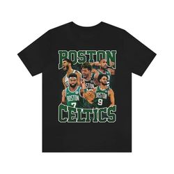 boston celtics shirt, boston celtics team 90s retro shirt, boston celtics basketball unisex tshirt for fans, boston celt