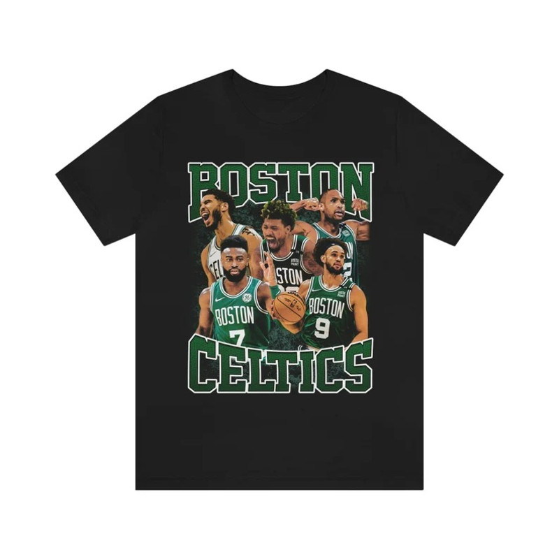 Boston Celtics Shirt, Boston Celtics Team 90s Retro Shirt, Boston Celtics Basketball Unisex tshirt For Fans, Boston Celt
