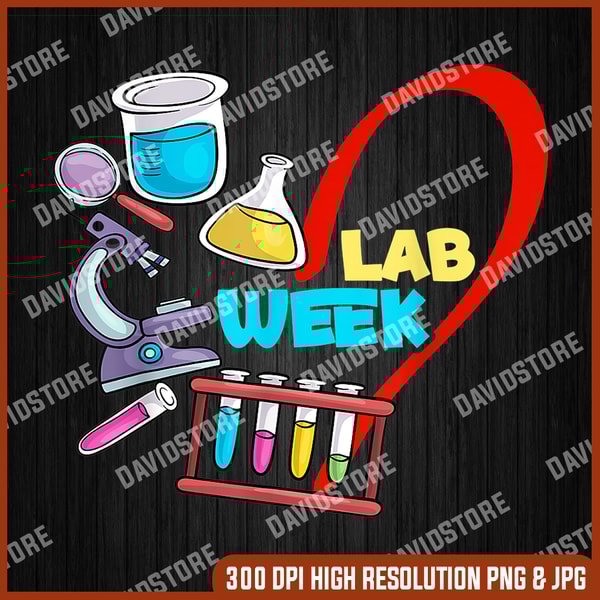 Lab Week Laboratory Scientist Png, Medical Laboratory Heart - Inspire ...