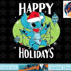 disney - lilo & stitch happy holidays t-shirt.pngdisney - lilo & stitch happy holidays t-shirt copy png sublimate