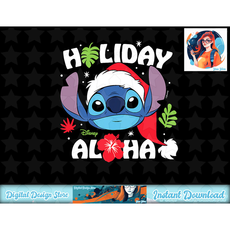 Disney - Lilo & Stitch Holiday Aloha T-Shirt copy.jpg
