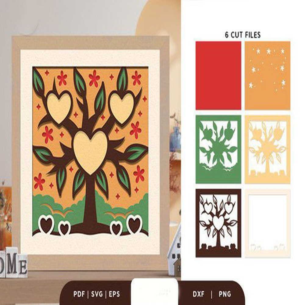 1080x1080 size Family-Tree-Members-3D-Layered-Paper-Cut-3D-SVG-67982596-2-580x386.jpg