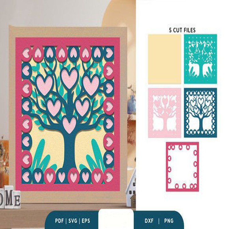 1080x1080 size Family-Tree-6-Members-3D-Paper-Cut-3D-SVG-67982422-2-580x386.jpg