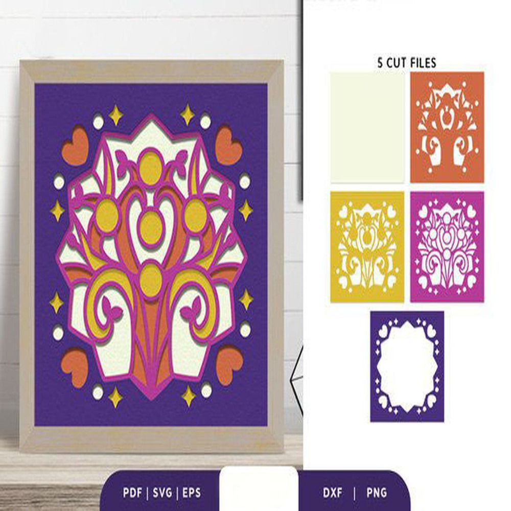 1080x1080 size Family-Tree-5-Members-3D-Papercut-3D-SVG-67982322-2-580x386.jpg