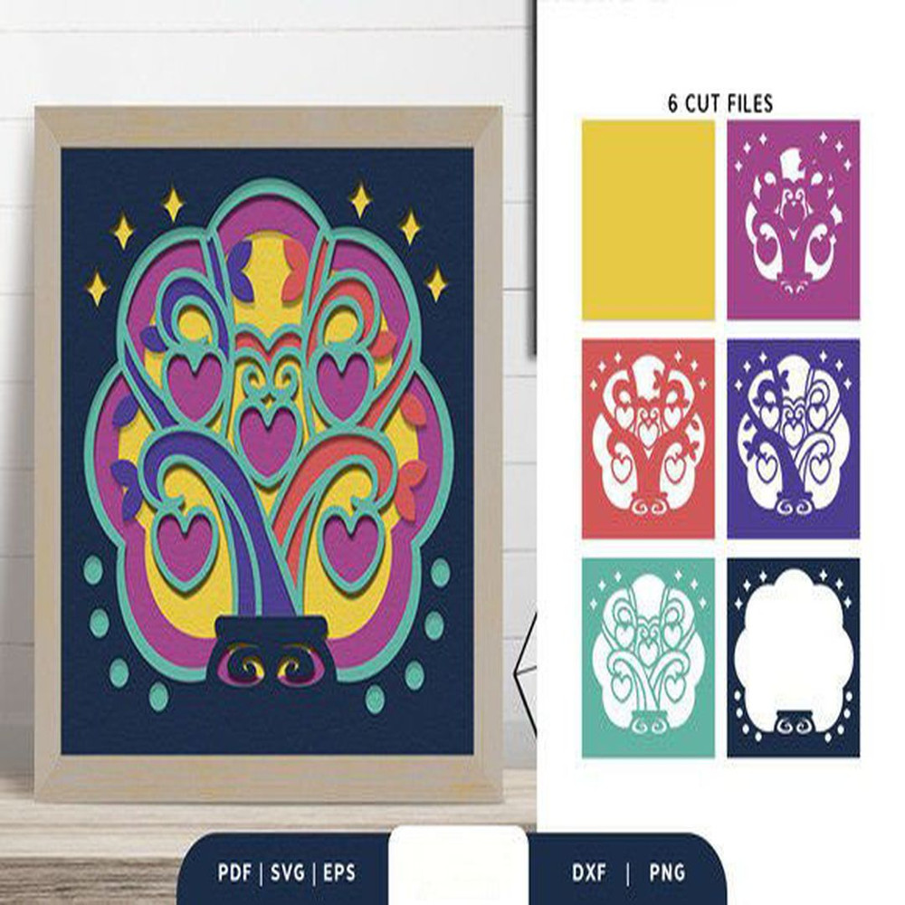 1080x1080 size Family-Tree-5-Members-3D-Paper-Cut-SVG-3D-SVG-67982275-2-580x386.jpg