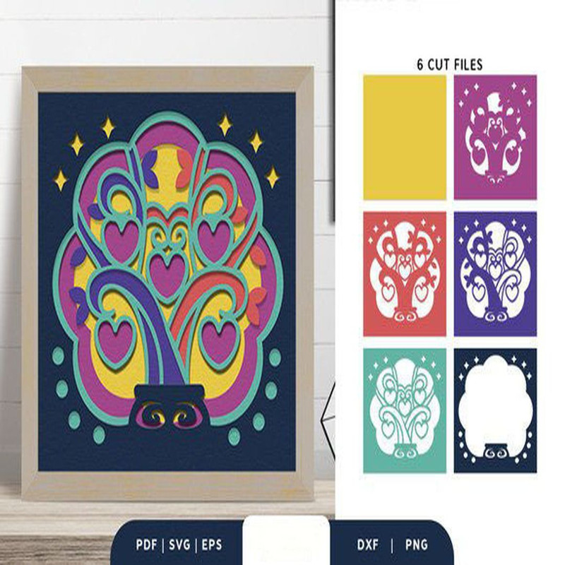 1080x1080 size Family-Tree-5-Members-3D-Paper-Cut-SVG-3D-SVG-67982275-2-580x386.jpg