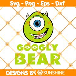Googly Bear Monster SVG, Couple Shirts, Honeymoon Anniversary Shirt Svg, Monsters Inc Inspired Gift, File For Cricut