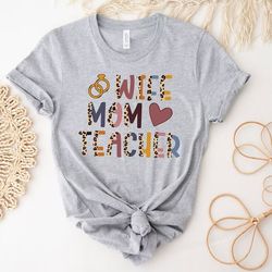 cute stay at home mom gift shirt for mother's day shirt sahm tshirt for mom life gift ideas from children to mother, fun