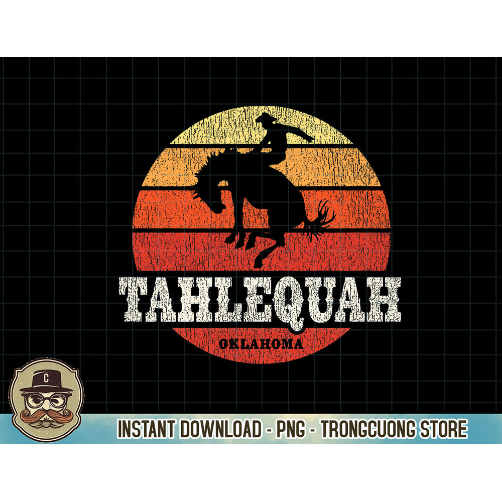 Tahlequah OK Vintage Country Western Retro T-Shirt copy.jpg