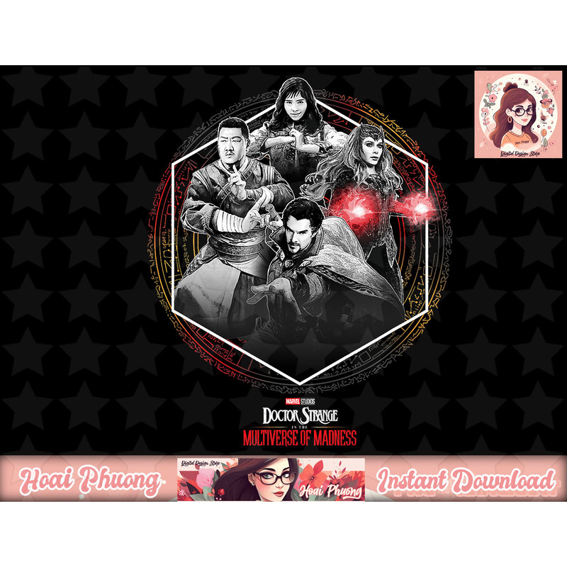 Marvel Doctor Strange In The Multiverse Of Madness Geo Logo T-Shirt copy.jpg