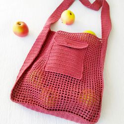 Crochet tote bag beginner friendly pattern Easy crochet bag tutorial Crochet bag market Simple crochet tote bag pattern