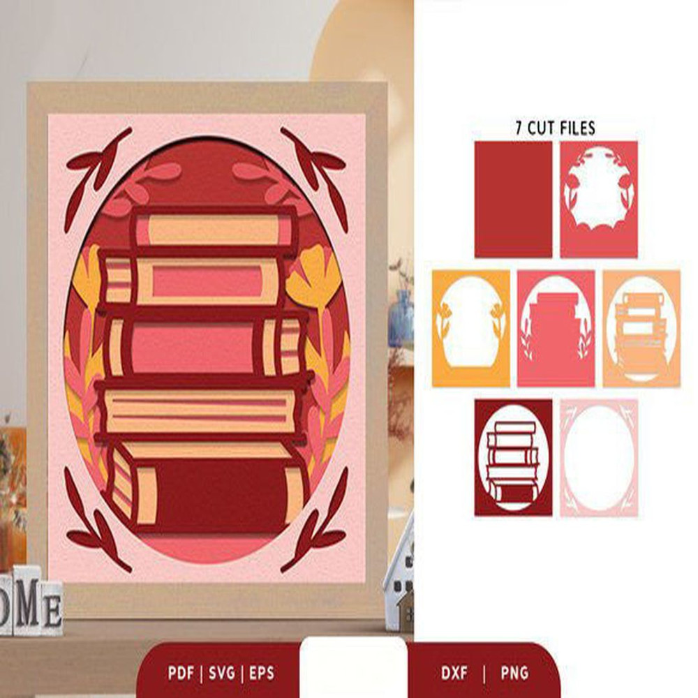 1080x1080 size Stack-of-Books-3D-Layered-Paper-Cut-SVG-3D-SVG-67849250-2-580x386.jpg