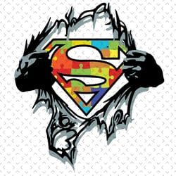 autism awareness day superman svg, autism svg, super autistic svg, autism superman svg, super hero svg, autism awareness