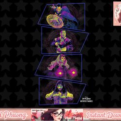 marvel doctor strange in the multiverse of madness panels t-shirt copy png sublimate