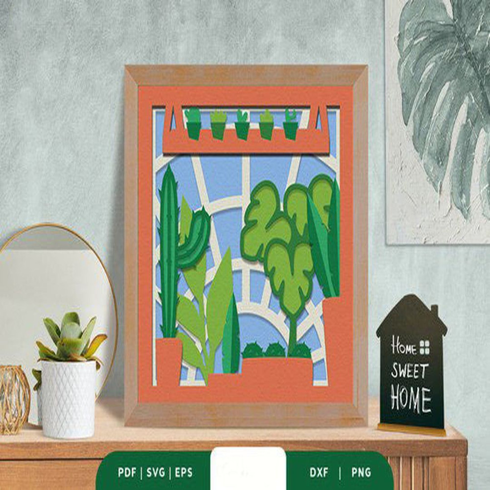 1080x1080 size Green-House-Plant-3D-Paper-Cut-SVG-3D-SVG-67986359-1-1-580x386.jpg