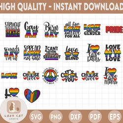 gay pride svg bundle, lgbt svg, gay svg, pride svg, rainbow svg, svg designs, svg quotes, gay flag svg, rainbow flag svg