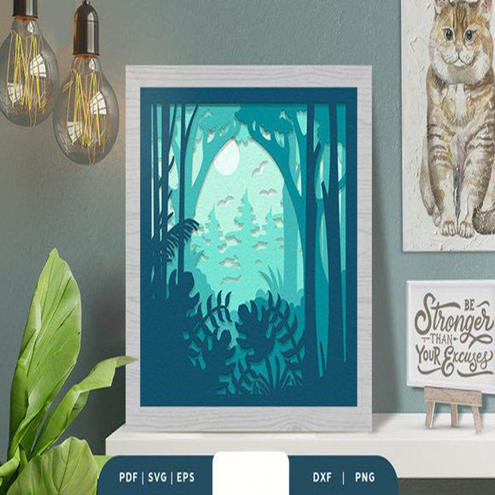 1080x1080 size Dense-Forest-3D-Light-Box-Paper-Cut-3D-SVG-67438503-1-1-580x386.jpg