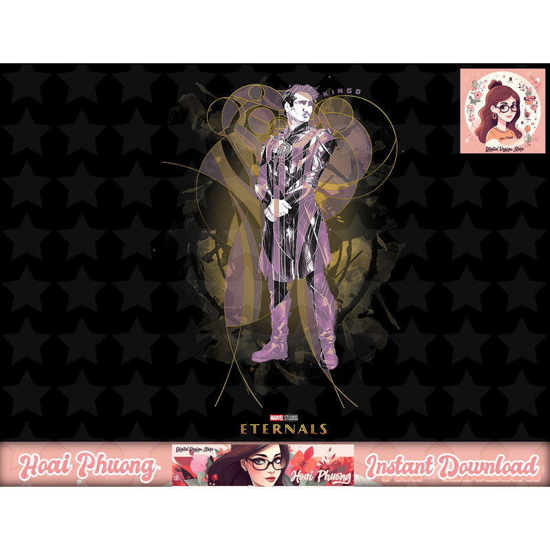 Marvel Eternals Kingo Glyph Poster T-Shirt copy.jpg