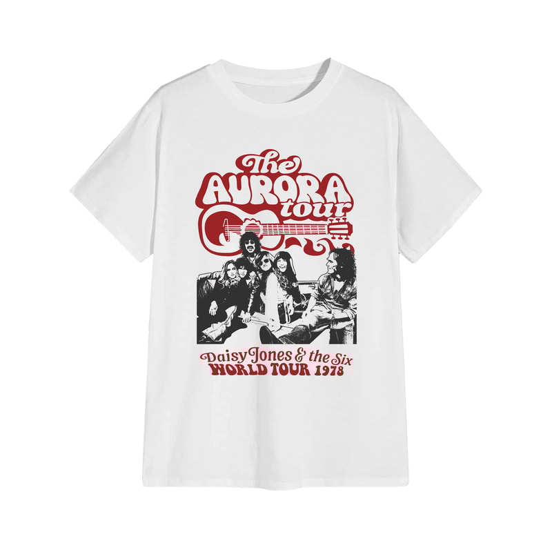 Aurora Daisy Jones and The Six Tshirt, Daisy Jones and The Six Movie Shirt, The Aurora Tour Sweatshirt For Women, Aurora