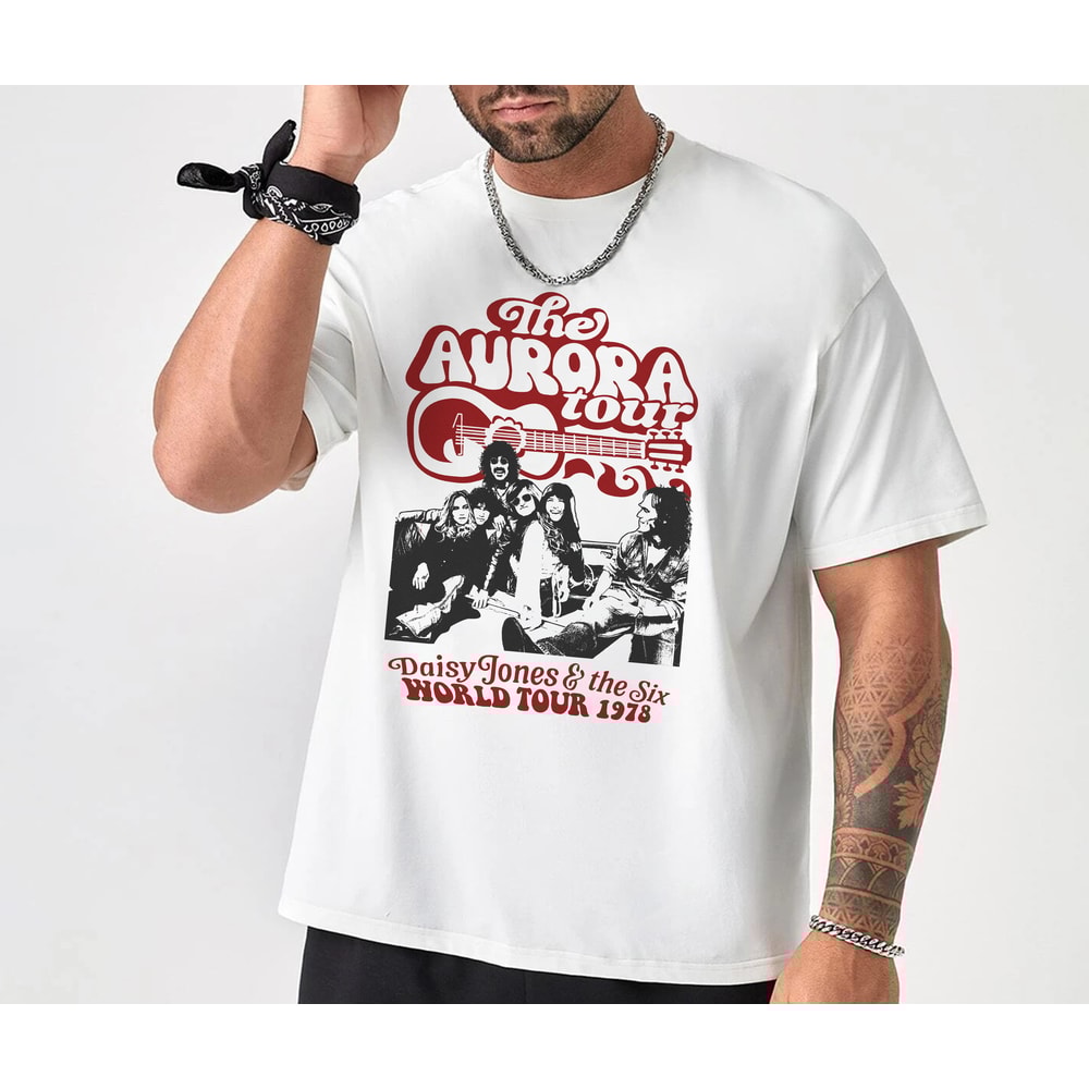 Aurora Daisy Jones and The Six Tshirt, Daisy Jones and The Six Movie Shirt, The Aurora Tour Sweatshirt For Women, Aurora