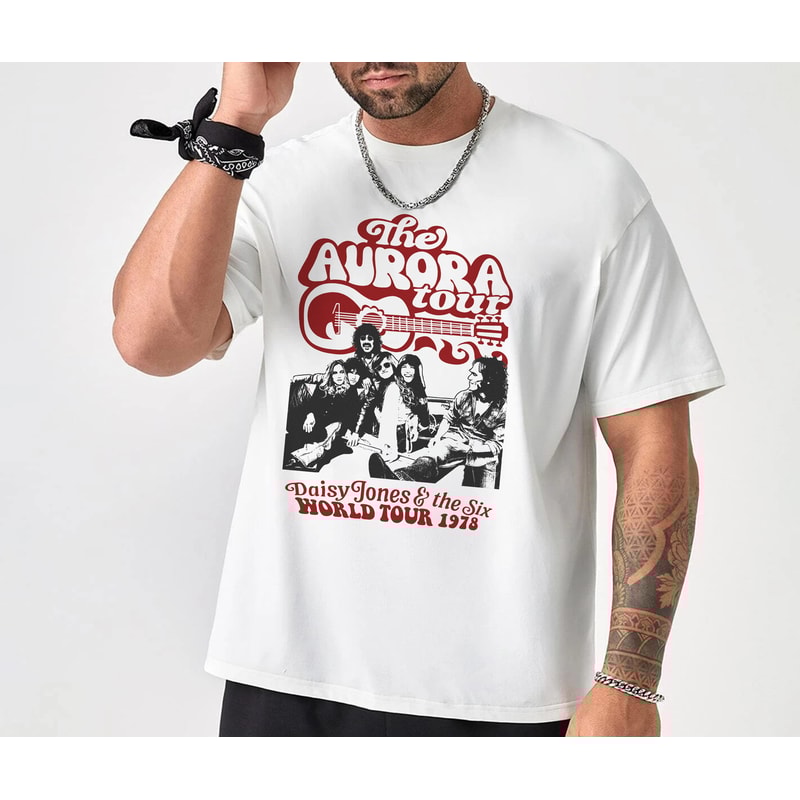Aurora Daisy Jones and The Six Tshirt, Daisy Jones and The Six Movie Shirt, The Aurora Tour Sweatshirt For Women, Aurora