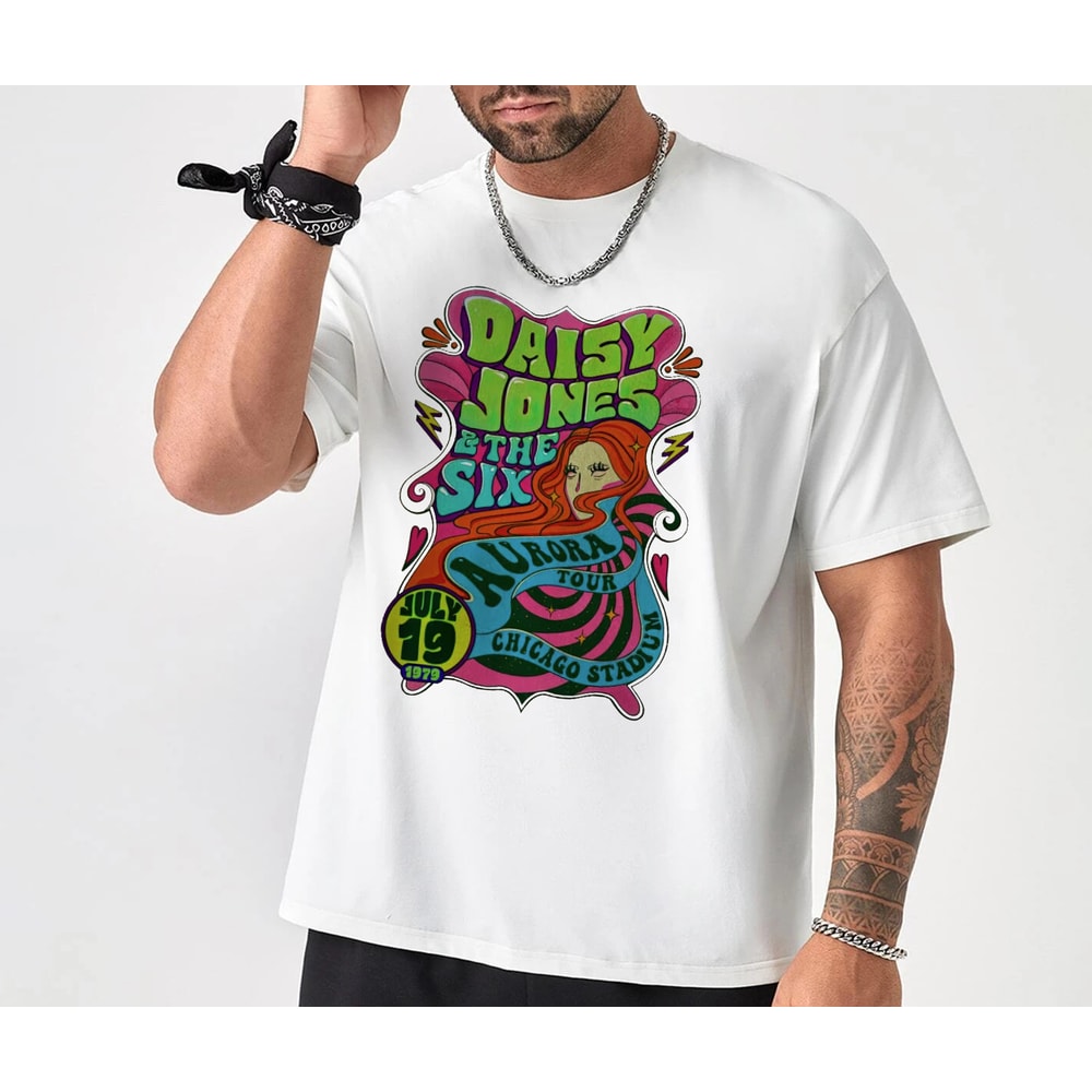 Aurora Daisy Jones and The Six Tshirt, Daisy Jones and The Six Movie Shirt, The Aurora Tour Sweatshirt For Women, Aurora