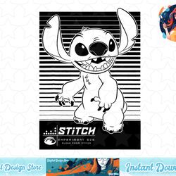 disney lilo & stitch experiement 626 aloha from stitch t-shirt copy png sublimate