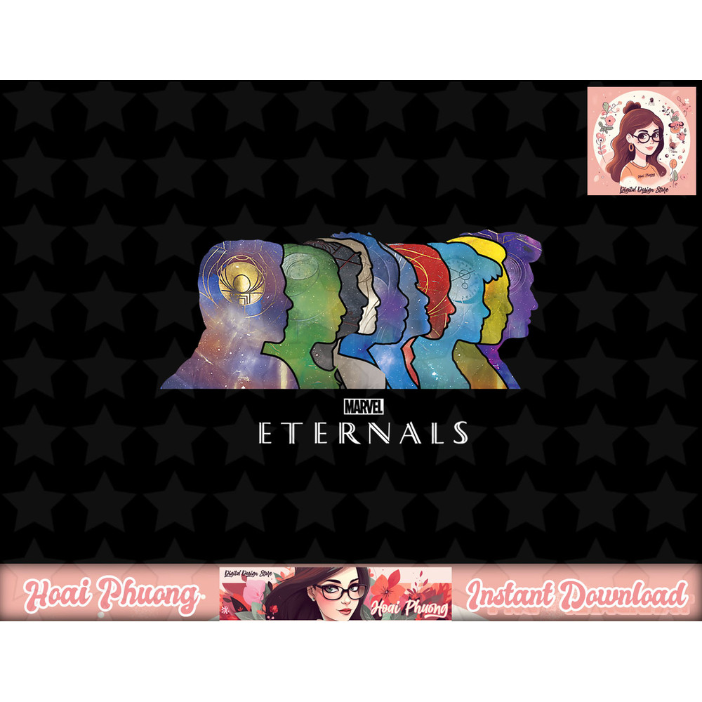 Marvel Eternals Line Up Silhouettes T-Shirt copy.jpg