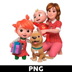 cocomelon family png, cocomelon png, cocomelon birthday png, cocomelon png digital file - digital file