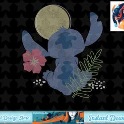 disney lilo & stitch floral sunset views t-shirt copy png sublimate