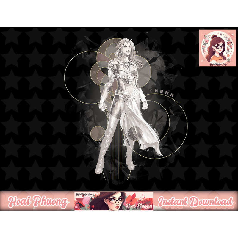 Marvel Eternals Thena Poster T-Shirt copy.jpg