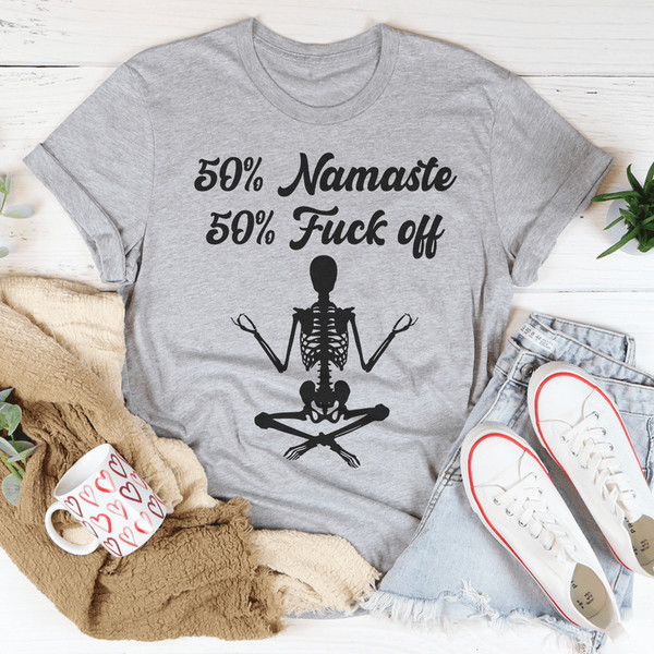 50% Namaste Tee