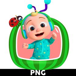 baby jj cocomelon png, cocomelon character png, cocomelon png, cocomelon birthday png - digital file